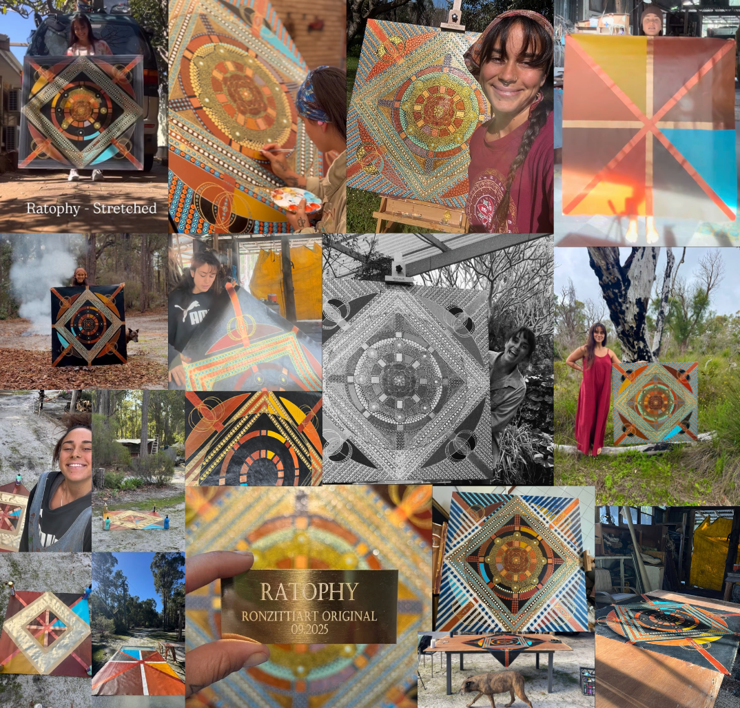 RaTophy - sky to earth, the transmission and story of her creation.