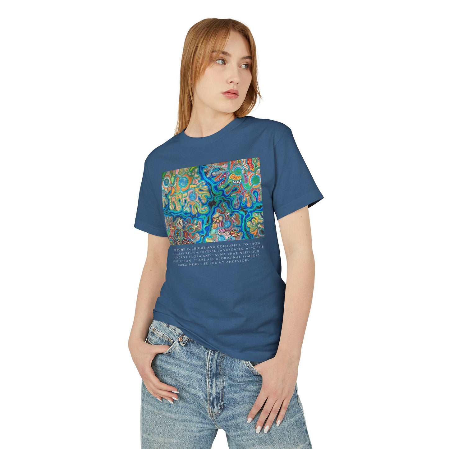 Unisex Garment-Dyed Heavyweight Cotton Tee - Our Home
