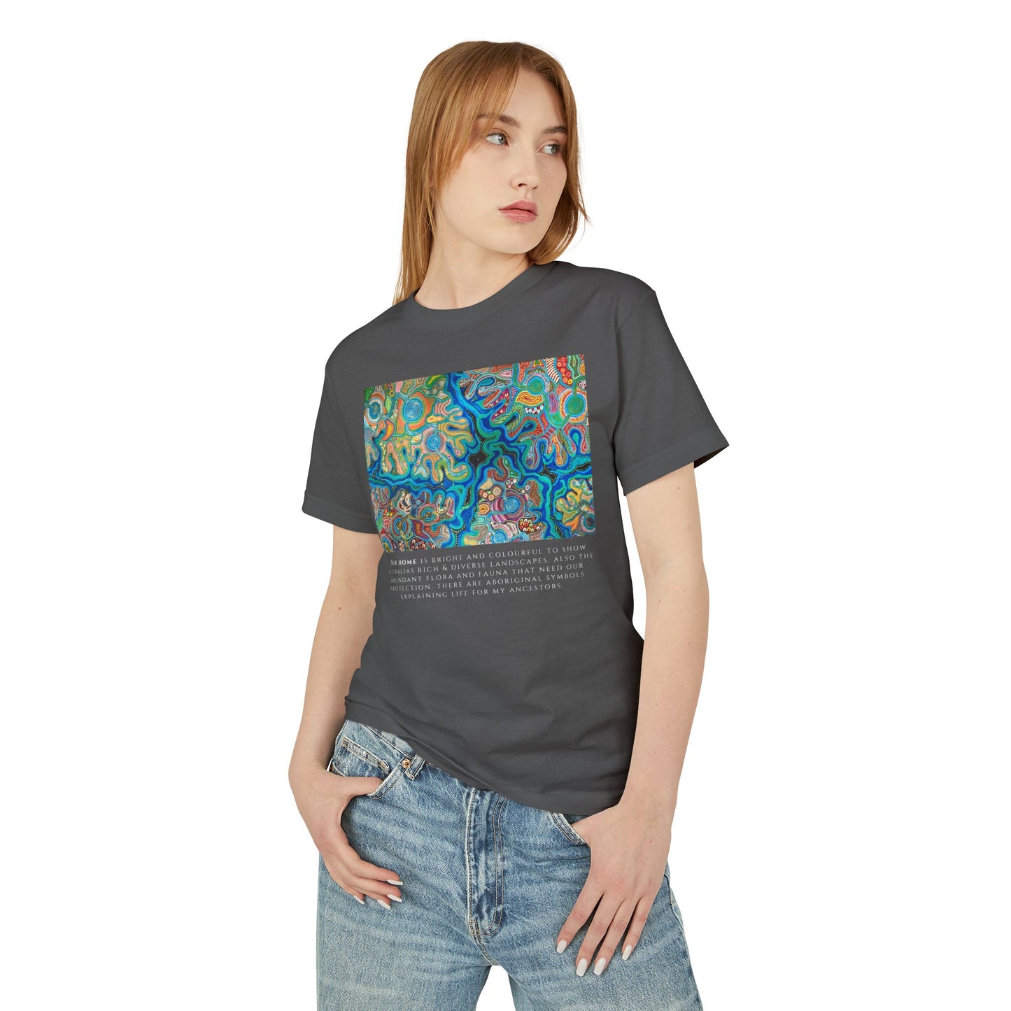 Unisex Garment-Dyed Heavyweight Cotton Tee - Our Home