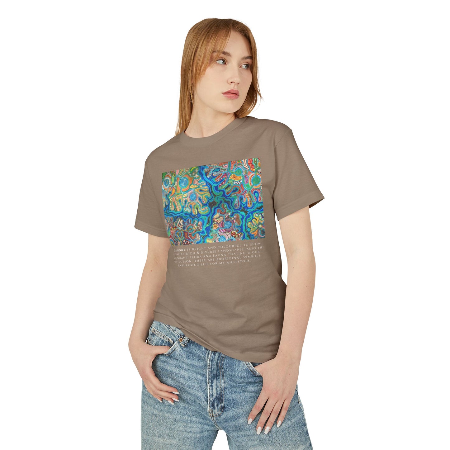 Unisex Garment-Dyed Heavyweight Cotton Tee - Our Home